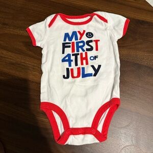✨3/$6✨ Baby boy Fourth of July onesie